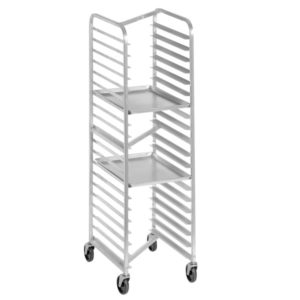 An image of the nesting bun pan racks from Channel Manufacturing.
