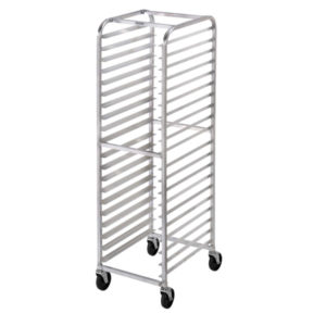 An image of the all-welded bun pan racks available from Channel Manufacturing.