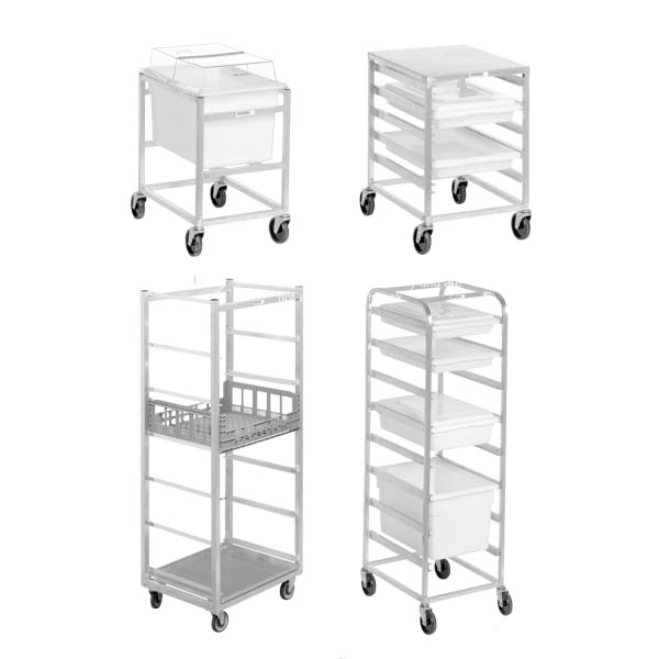 An image of the produce carts available for foodservice applications from Channel Manufacturing.