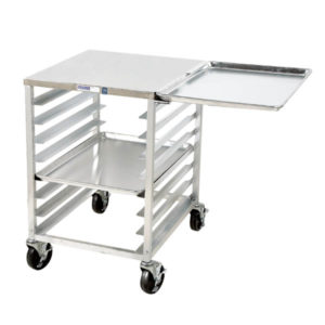 An image of an outrigger slicer stand from Channel Manufacturing foodservice applications.