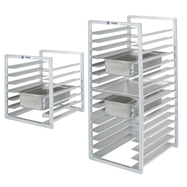 An image of universal racks for reach-in pans and steamtable pans from Channel Manufacturing.