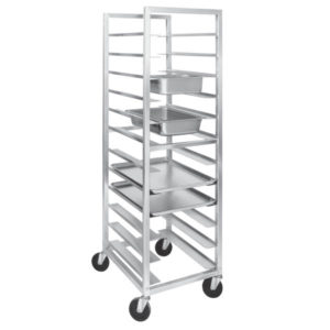An image of bun and steamtable pan racks available from Channel Manufacturing.
